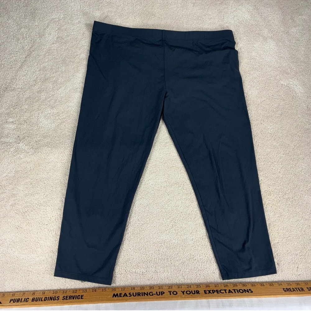 Gap Womens XL Gray Cropped Athletic Leggings High Rise 772171-00